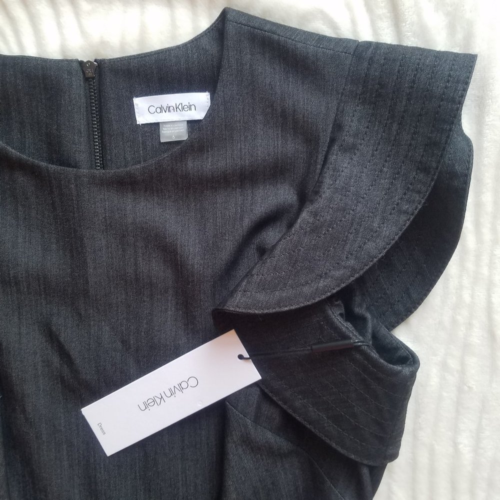 Calvin Klein Dress Jumpsuit, 6, black